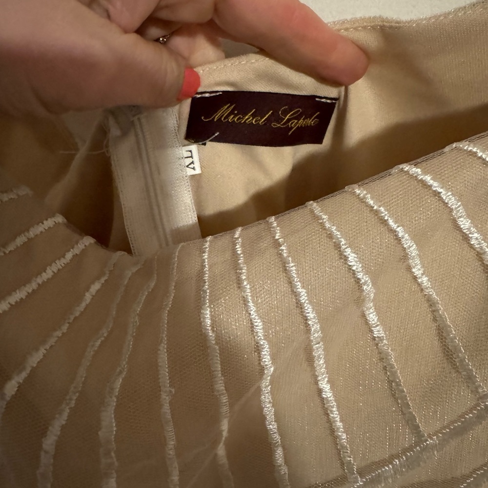 New Michele Laperle cocktail dress. Never worn, size 12.